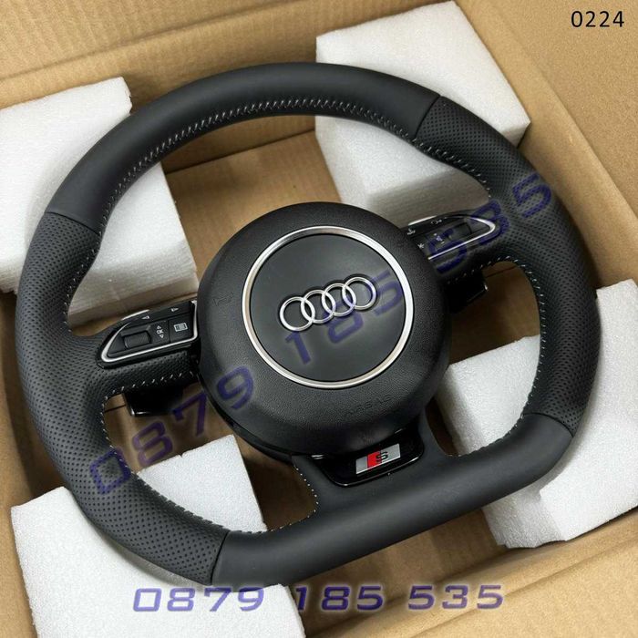 Рязан спортен волан s line AUDI A3 A4 A5 A6 A7 A8 Q3 Q5 Q7 08-17 ауди