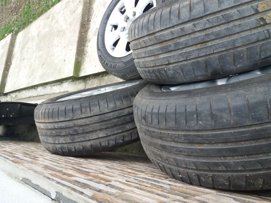 Jante aliaj 5x112 r 16 audi a4 b8 sau a6 echipate de vara sau iarna