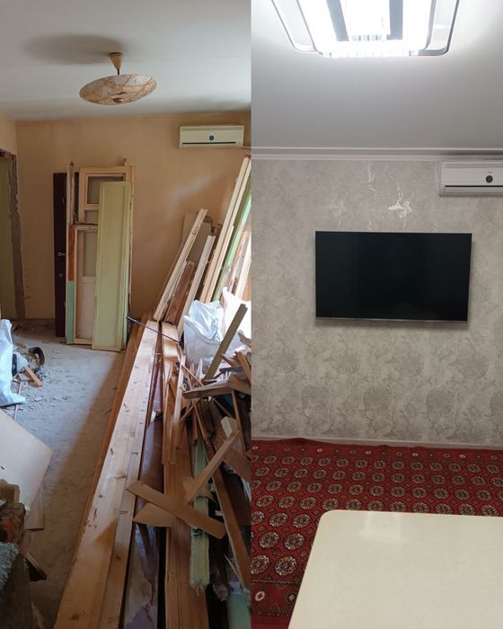 ремонт квартир, офисов и домов под ключ!