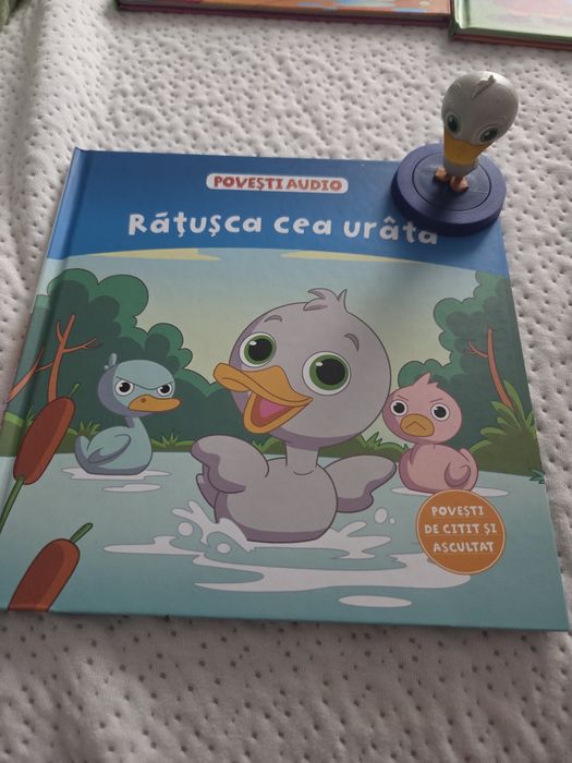 Carte+figurina Ratusca cea urata