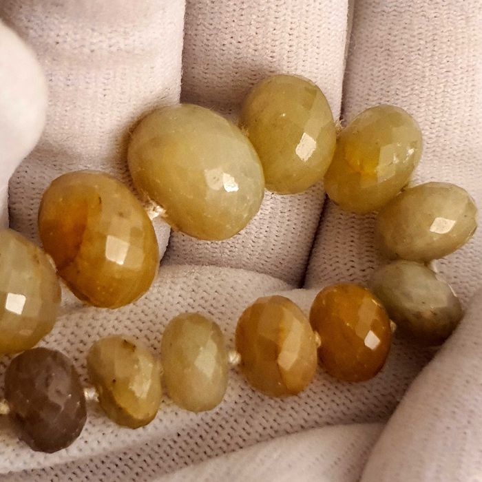 colier statement safire naturale mari