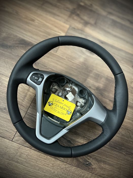Volan piele naturală Nappa Ford Fiesta MK6 2009-2017
