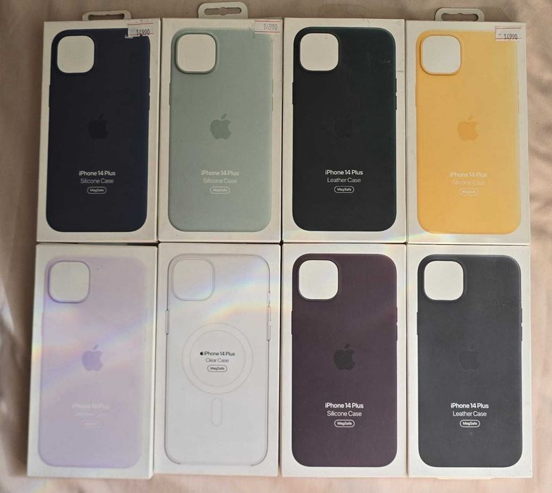 Чехол Apple iPhone  14 Plus Silicone Case Storm Blue