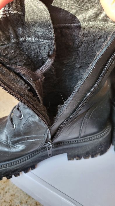 Боти от естествена кожа