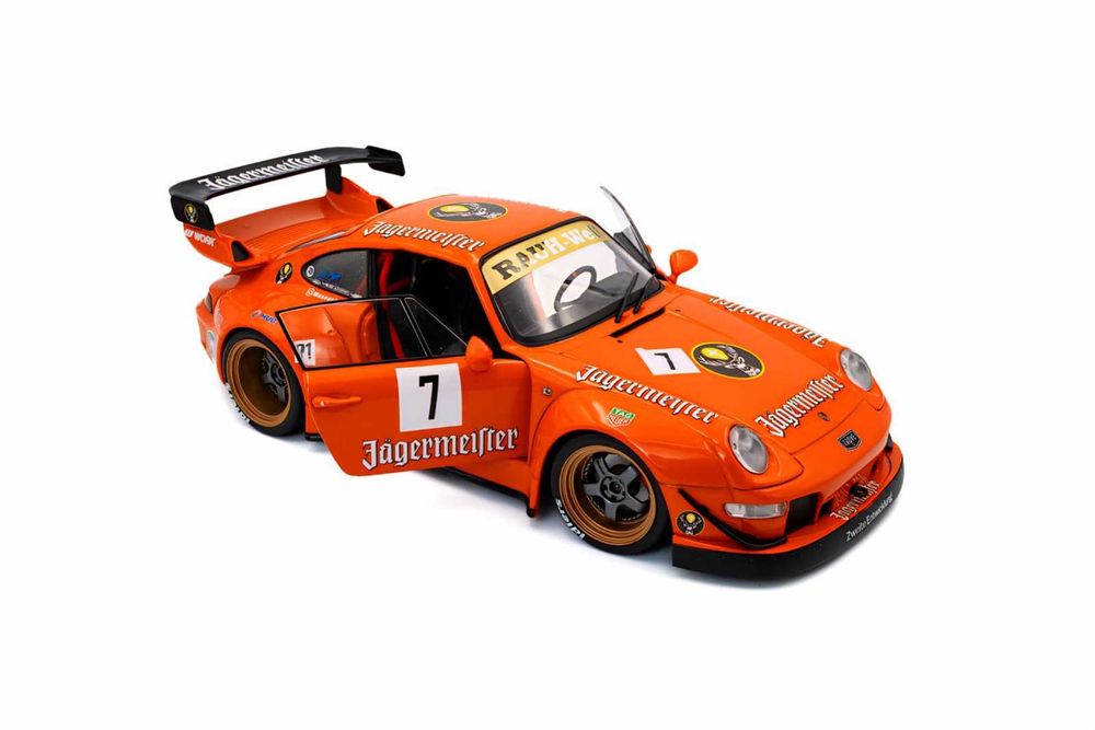Machetă Porsche RWB BodyKit Jägermeister 1:18 Solido
