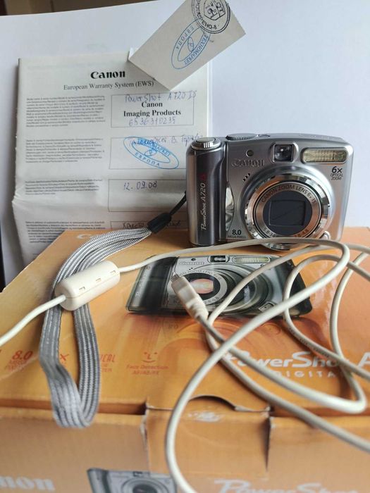 Фотоапарат Canon PowerShot A720 IS