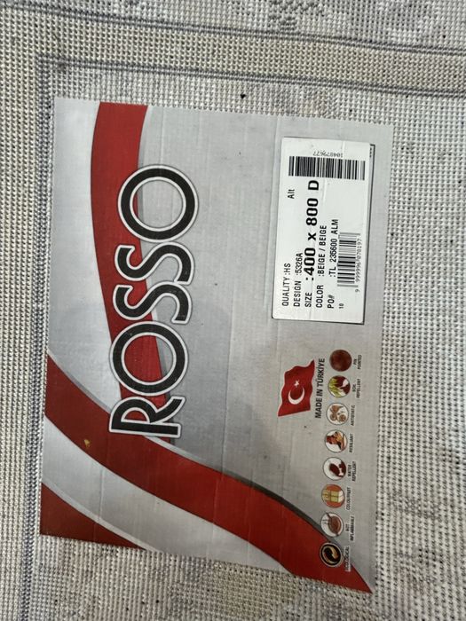 Ковер 400х800 rosso хорошего качества