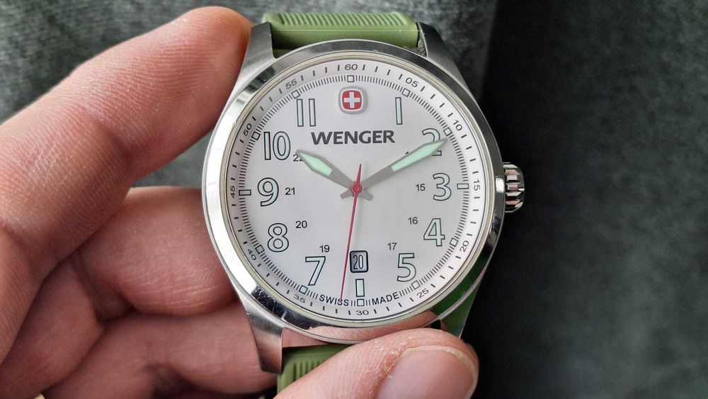 Wenger Terragraph Big Crown Swiss Made - Safir