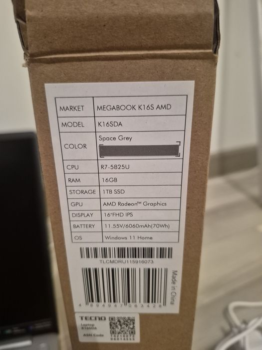 Ноутбук Tecno Megabook