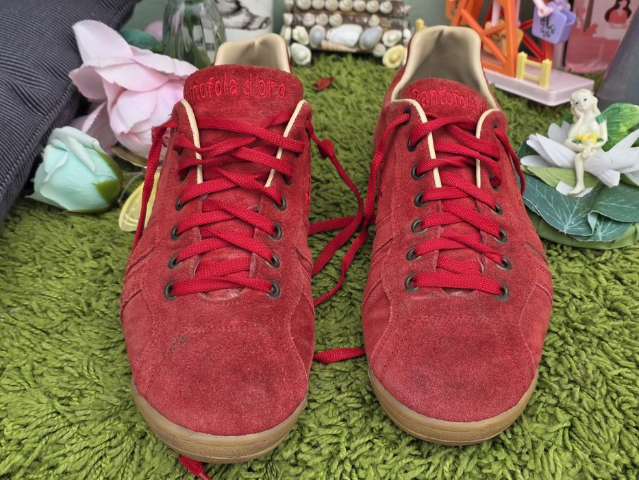 Pantofola d'oro кецове естествен велур N40