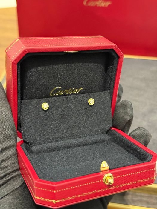 NEW Серьги Cartier d'Amour earrings medium model