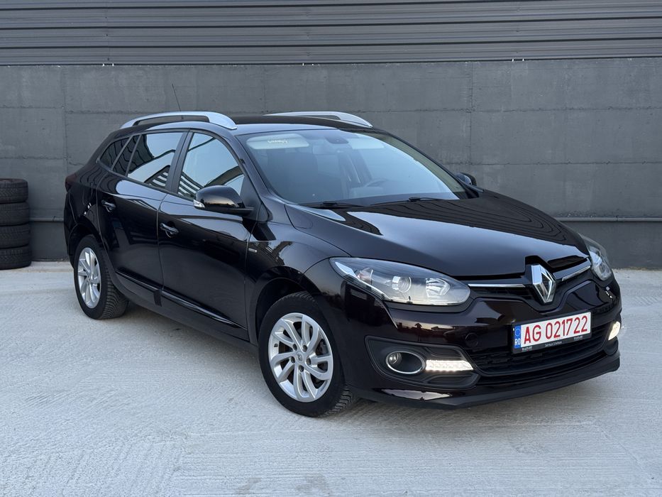 Renault Megane 1.5dci-218.000-2015-Limited Line-R-Link-impecabila