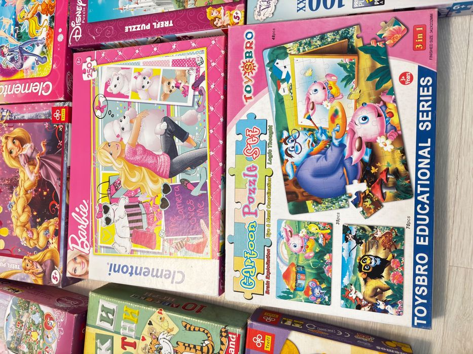 Различни пъзели за различни възрасти