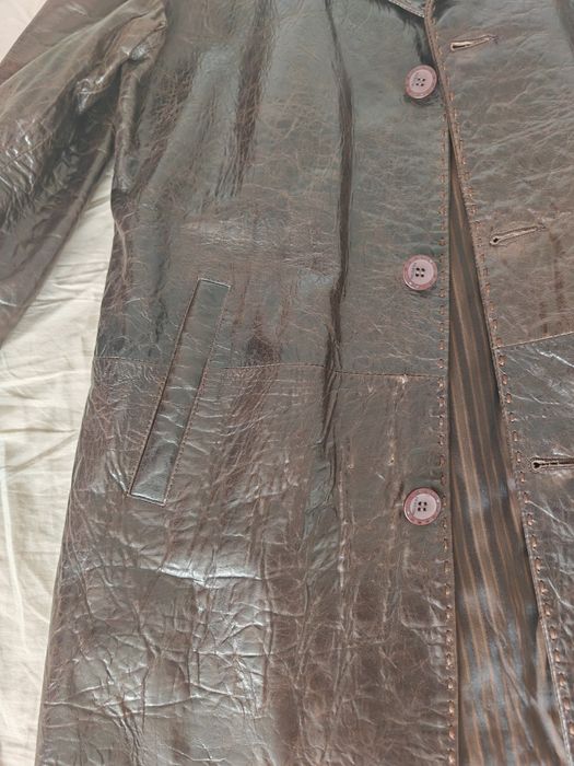 Trenci din piele naturala