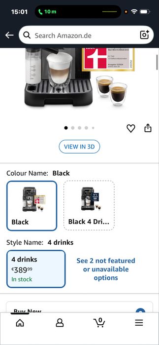 De’Longhi Magnifica Start ECAM222.60.BG Nou