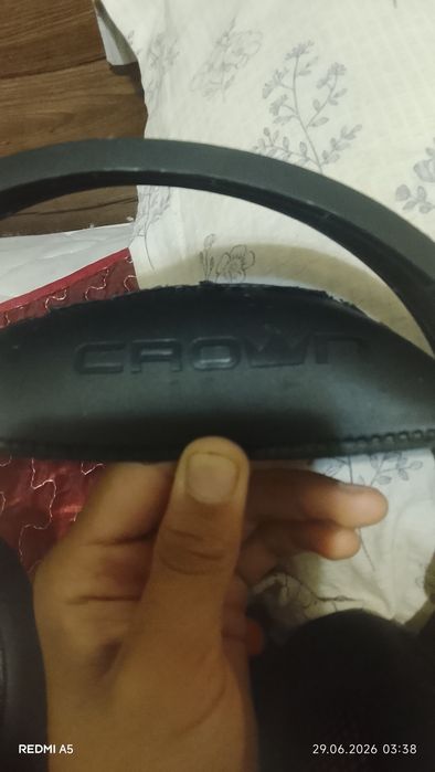 CROWN Gaming Headset 
Сипаттамасы: CROWN ойын құлақ