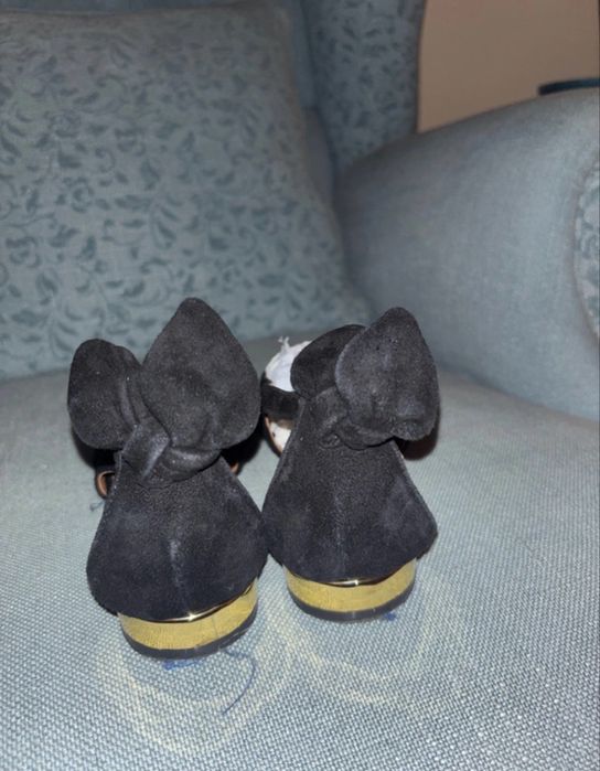 Balerini bleumarin Aquazzura