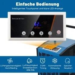 Dezumidificator profesional duce 400 metri patrati