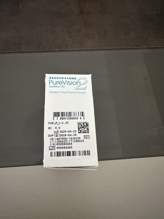 Lentile de contact Bausch & Lomb lunare , -2.25