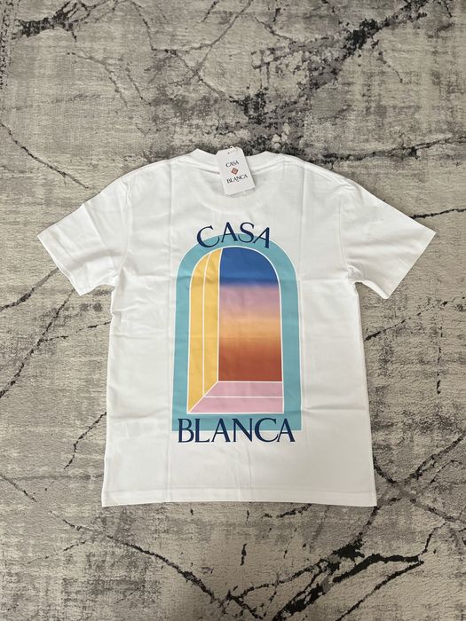 Tricou Casa Blanca Alb Marimea M