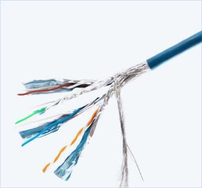 20 метра - Кабел Lan SFTP CAT7 CU 4Х2Х0.50