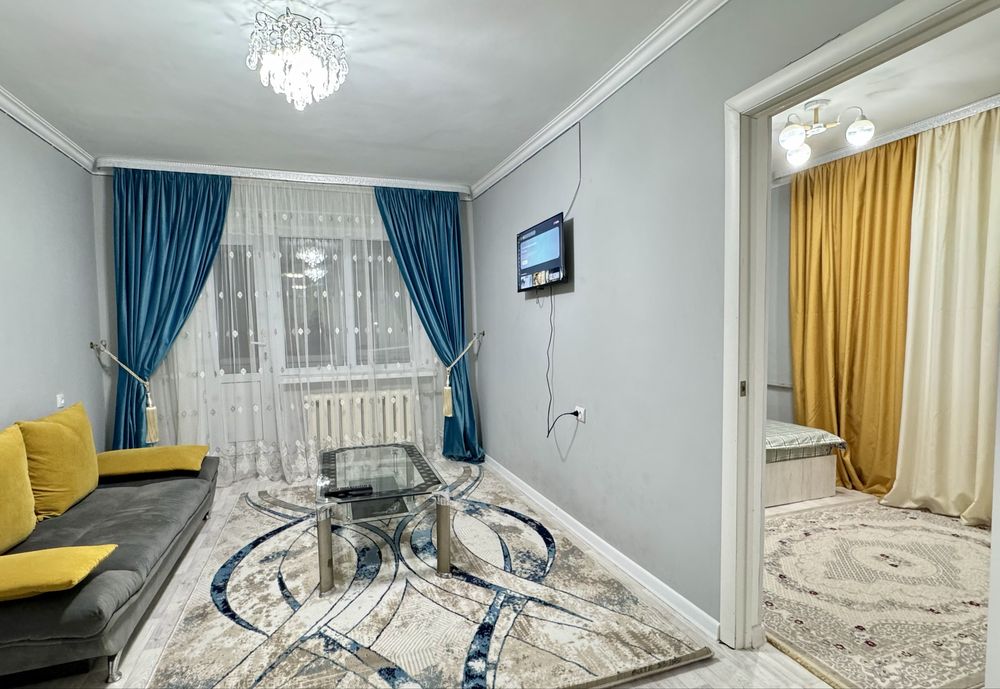 Центр орталыктан посуточно квартира 2-3-4 комнатный