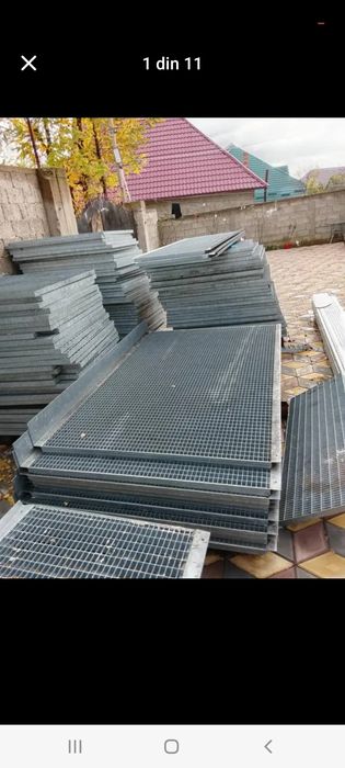 Gratare metalice galvanizate la diferite dimensiuni debitam la dimensi
