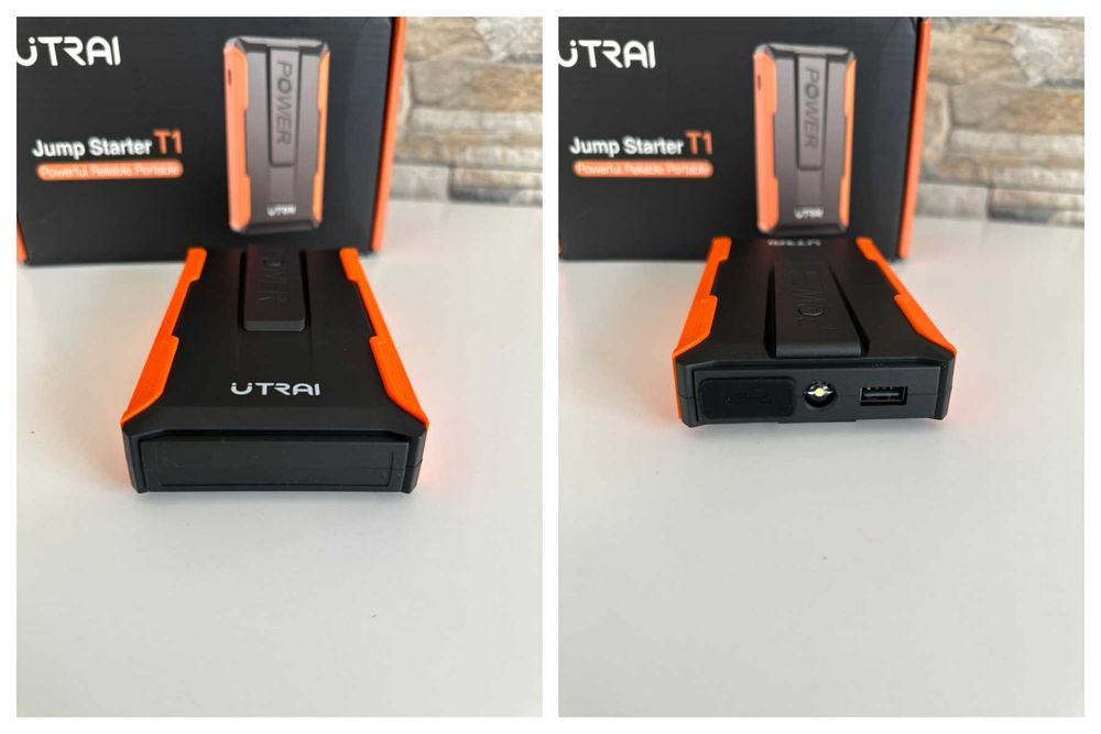 Aвариен стартер Бустер за автомобили Jump starter Utrai T1 – 1400A НОВ