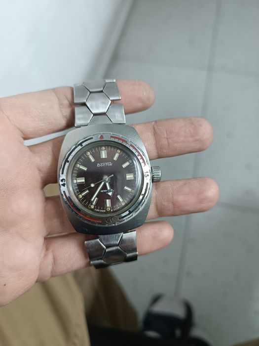 Часы Амфибия, дайвер