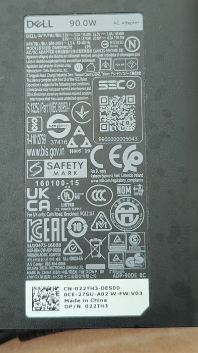 Încărcătoare laptop Dell usb type C