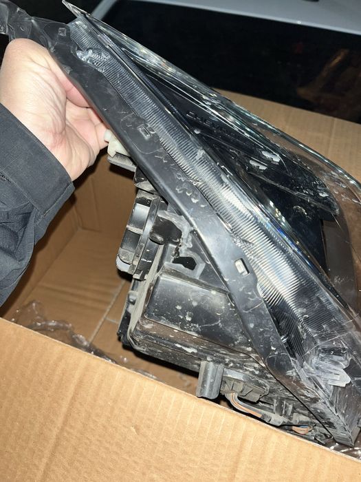 Бампер и фары на Оникс