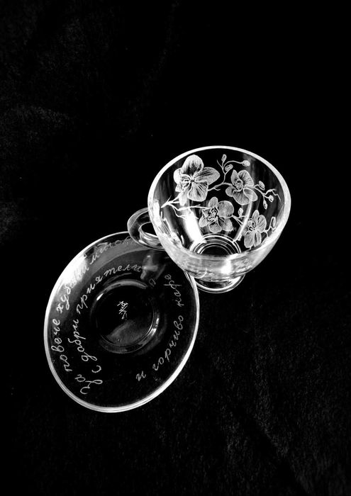 Гравиране и рисуване на стъкло