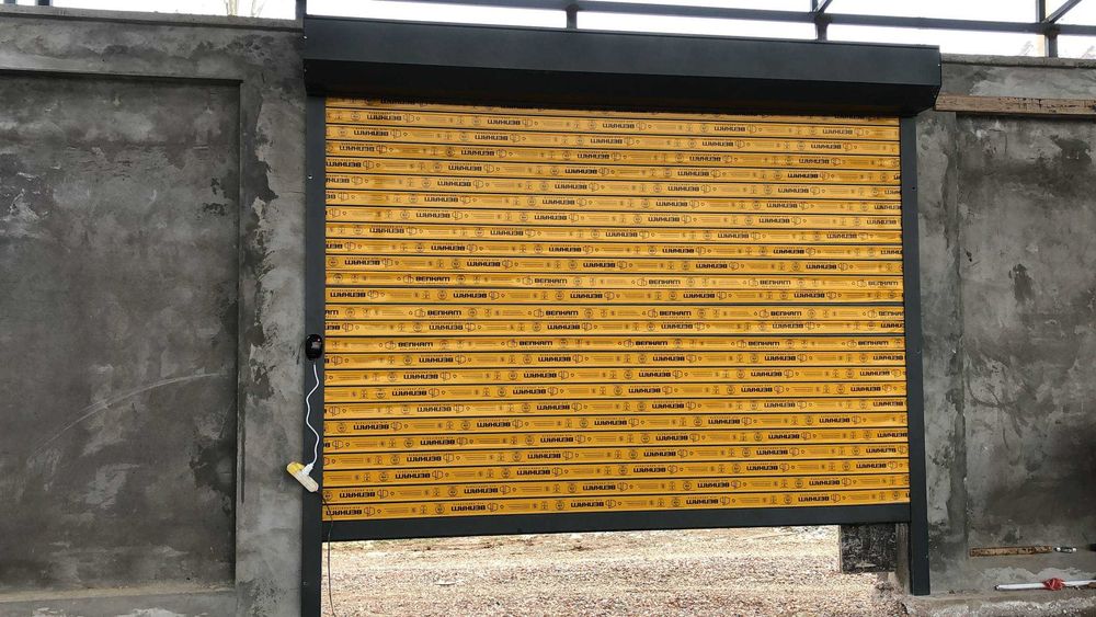 Автоматические ворота рольставни.