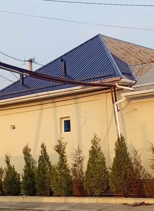 Tom boʻyash xizmati tomga kraska sepish xizmati 10yil Garantyasi bor