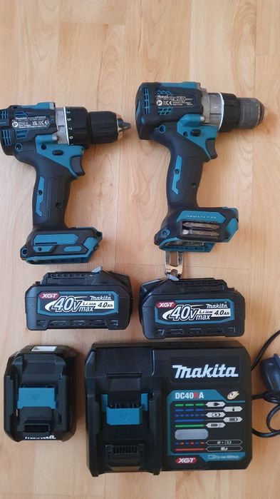 Makita DF 001G,Makita DF 002G set mașina de găurit 40V/60-140Nm
