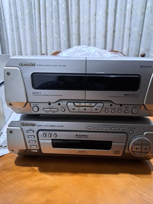 Technics: двухкассетная