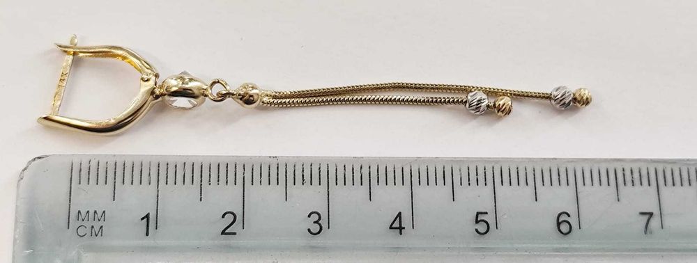 Cercei aur 14K 3.41gr (AG35 B 35449.2) Garantie 2 ani !