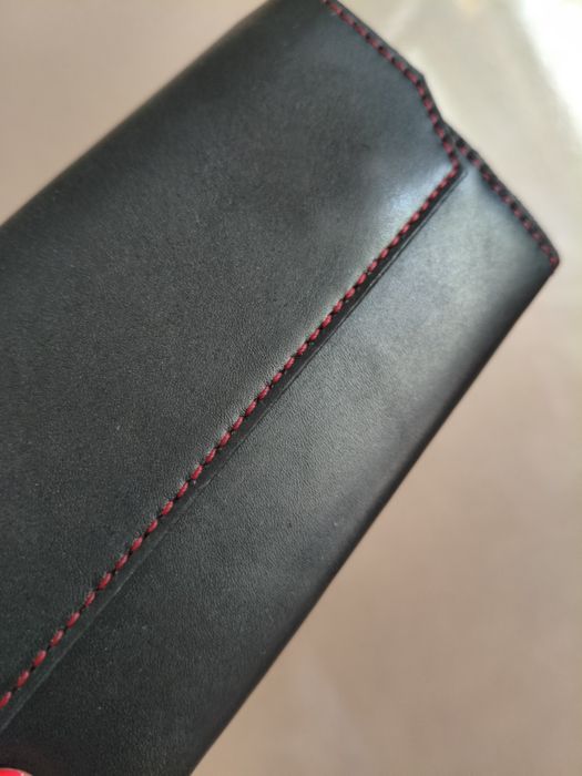Portofel dama piele naturala lucrat manual