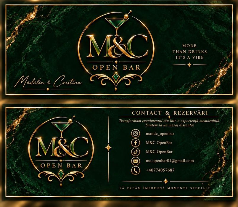 Open Bar pentru orice eveniment(nunti,botezuri, majorate etc)