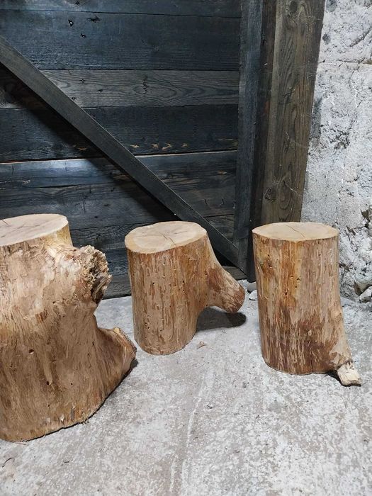 Дъбови трупчета за разсичане на кокали и месо