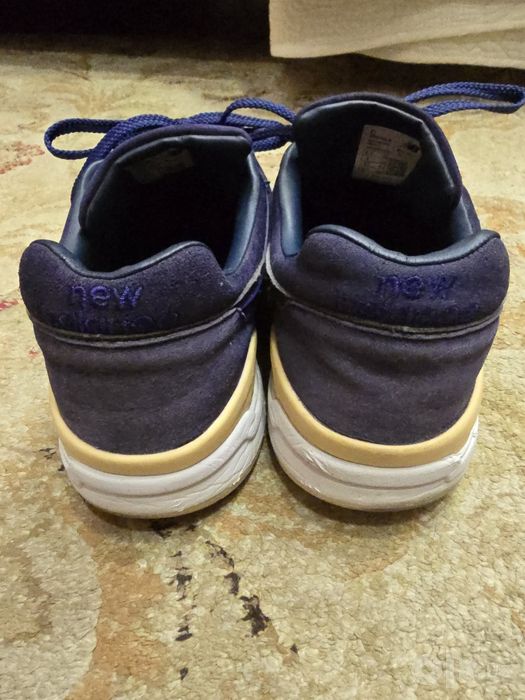 Мужские кроссовки New Balance, замша, 41-42р