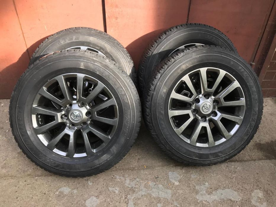 Диски с резиной на прадо