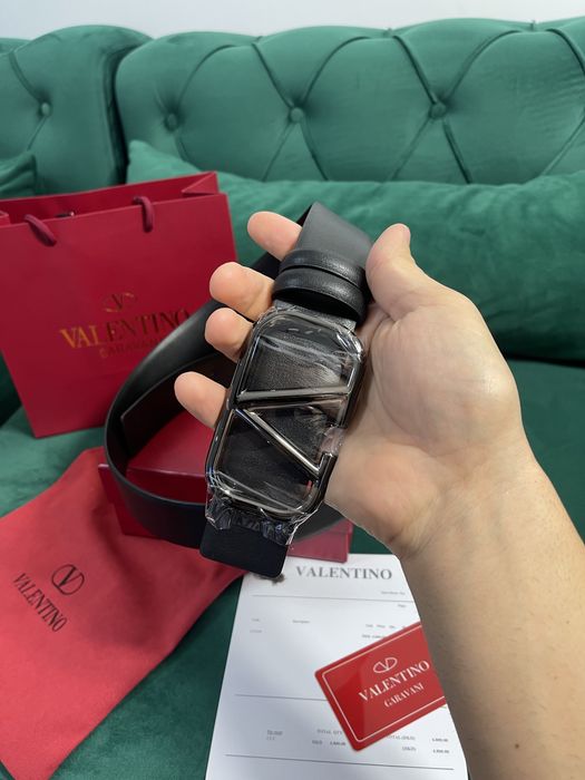 Curea Valentino piele naturala 100% Full Box Premium colectie noua