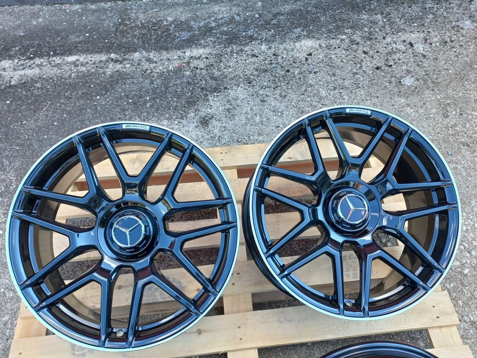 19.Mercedes Piano Black LIP 8.5J-9.5ж ET35-48 Спорт Пакет C E ML S GL