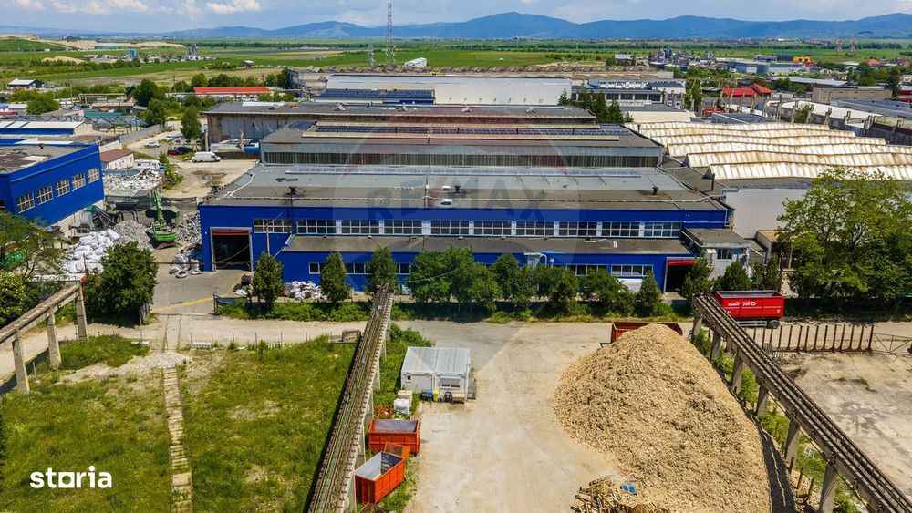Hală industrială de vânzare în Brașov 1.777 mp, 2.000kW, teren 4.800