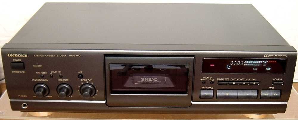 Идеален дек Technics RS-BX601- Три глави и три мотора -Японска машина. ПРОМОЦИЯ.
