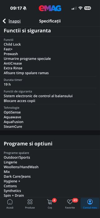 Vand masina de spalat Beko slim