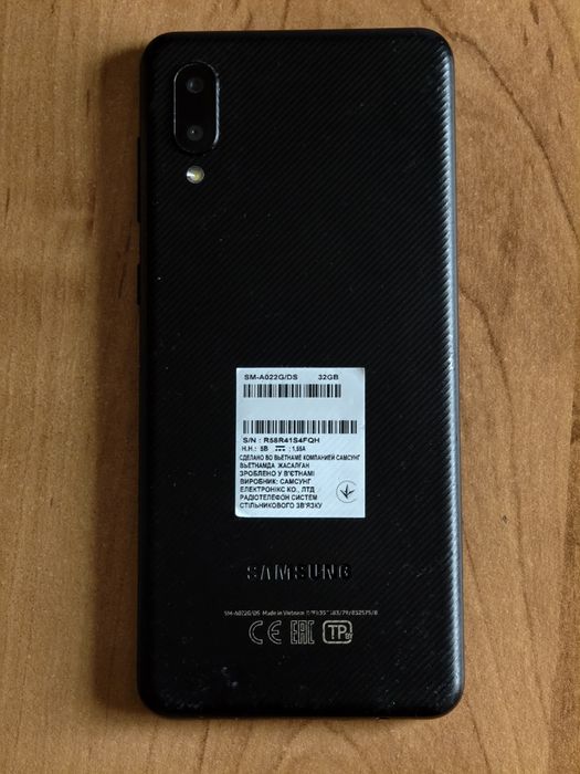 Смартфон Samsung galaxy A02