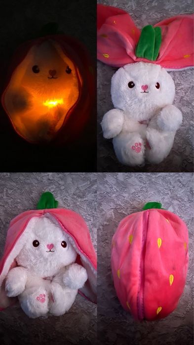 Зайчик в клубнике