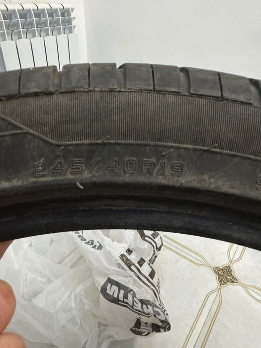 Летние б/у широкие шины